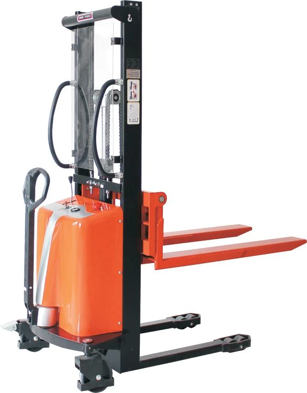1 Tunnellata Semi Electric Pallet Stackers Forklift