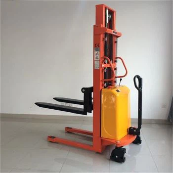 1-2 Tunnellati Kundizzjoni Ġdida Pallet Stackers Semi Elettriku